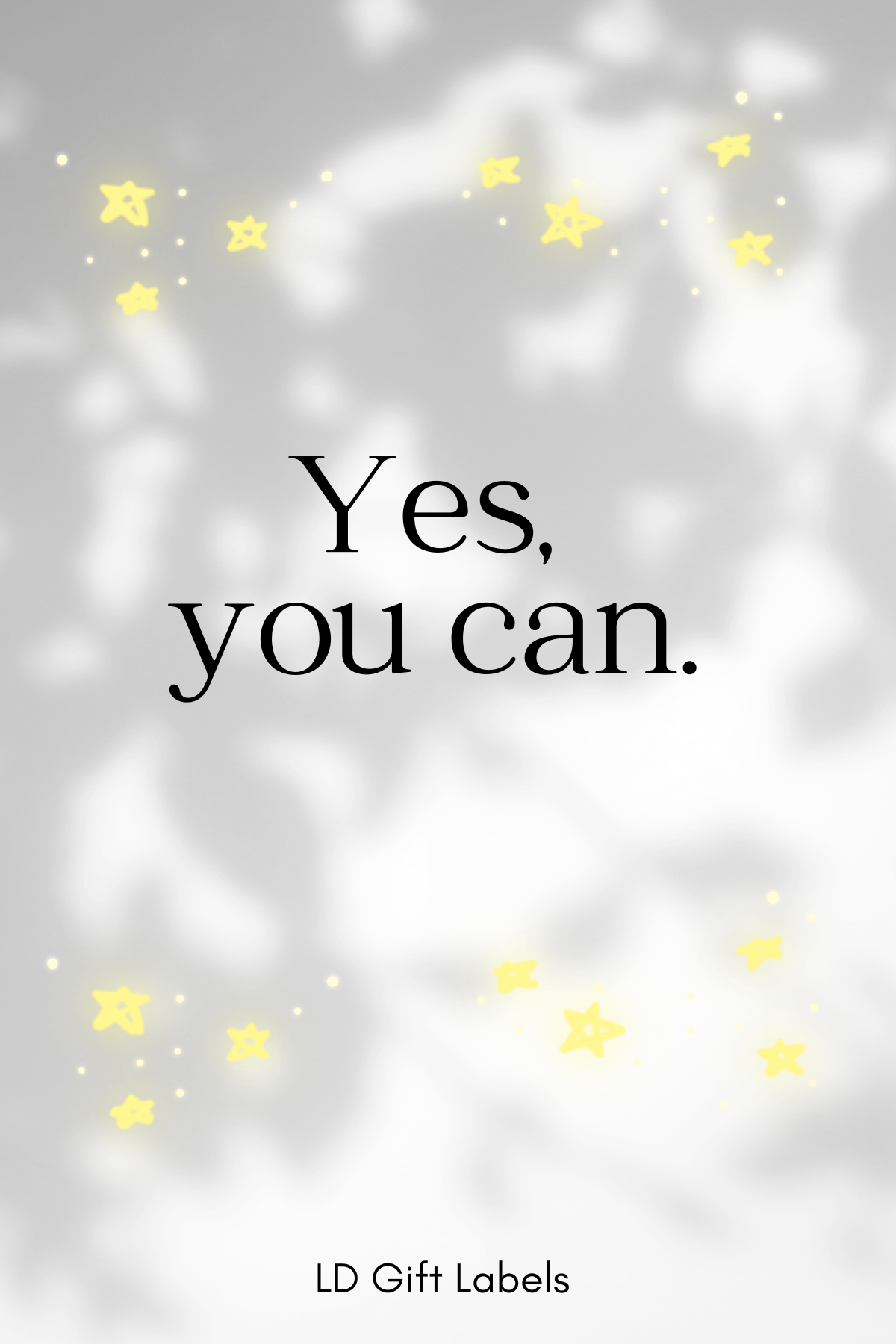 Yes, You Can - Wijnlabel π