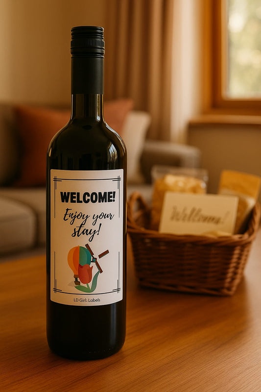 Welcome! Enjoy your stay! 🌷🎈