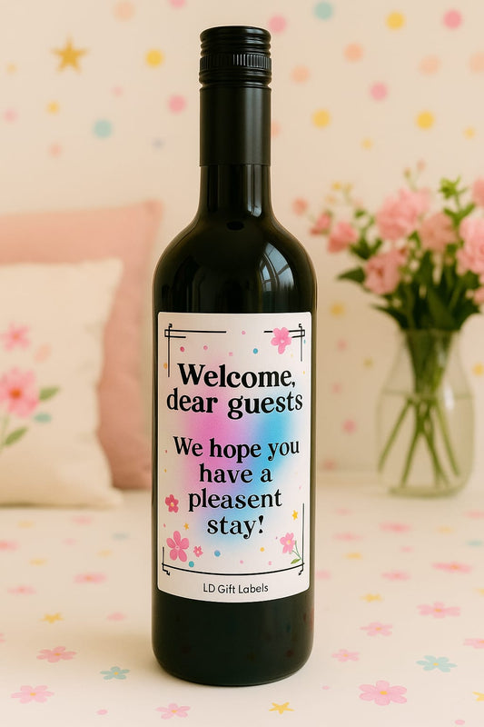 Welcome dear guests - We hope you have a pleasent stay! 🍷✨