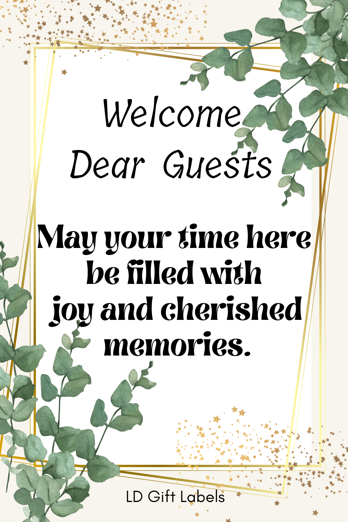 Welcome! - Wijnlabel 🌿✨