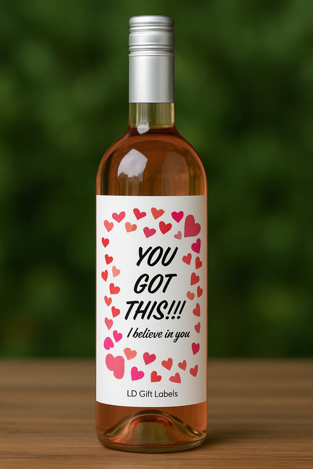 You Got This! I Believe in You - Wijnlabel 💪💖